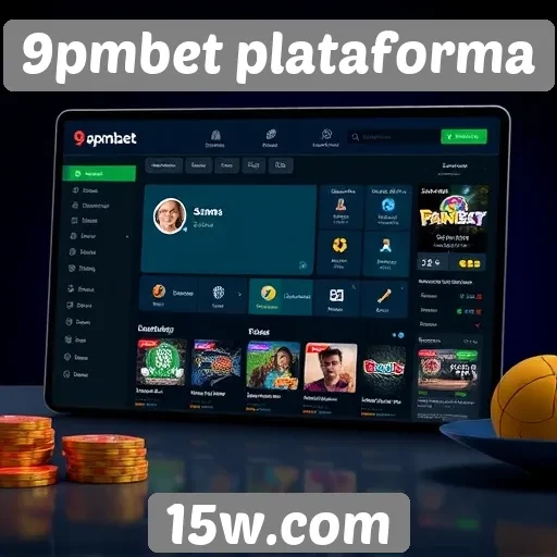 Interface e usabilidade da plataforma 9pmbet